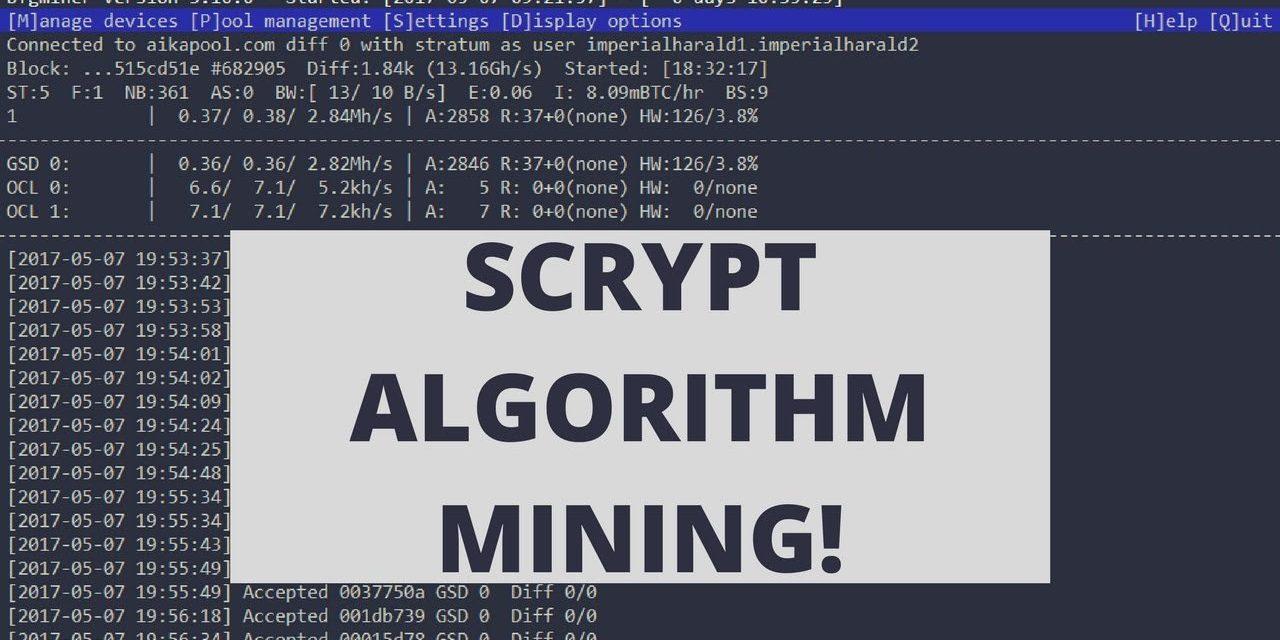 Decoding Mining Algorithms: Essential Functions in Cryptocurrency